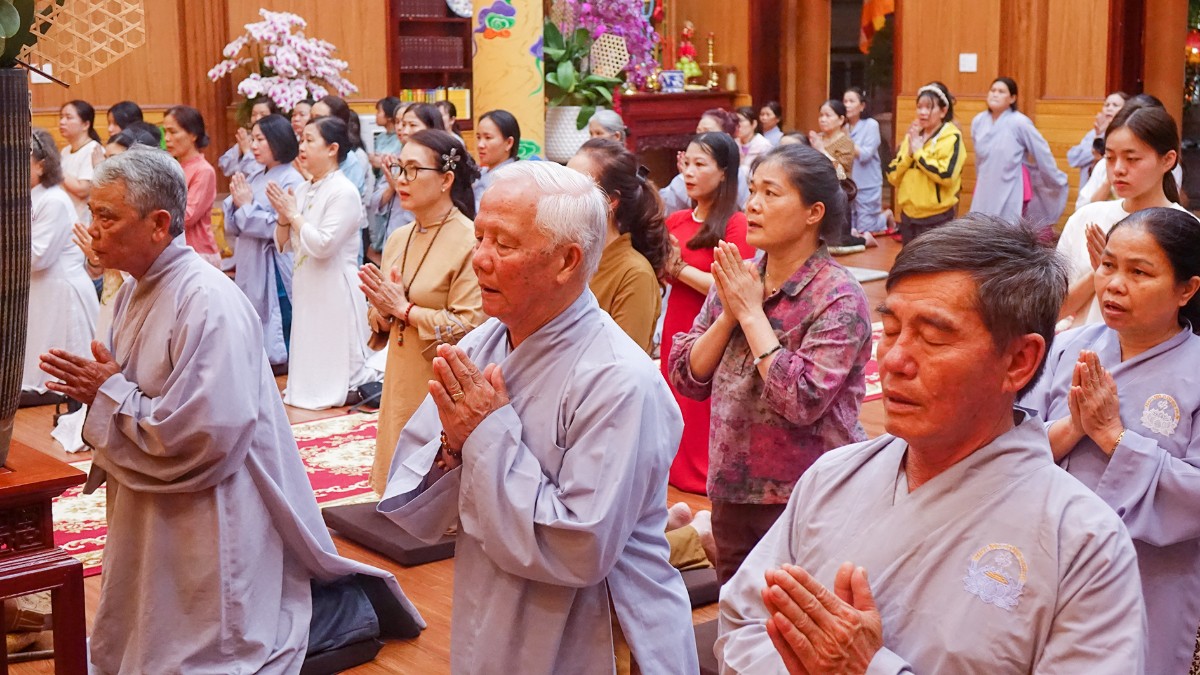 Đại lễ Thượng Nguyên tại chùa Huệ Hương